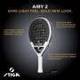Ракетка для падел тенісу Stiga Racket AIRY 2 (2204-1311-01) (932054)