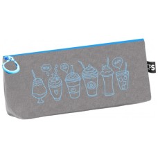 Пенал Cool For School 1 відділення Fresh сірий (CF85396-01)