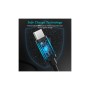 Дата кабель USB 2.0 AM to USB-C 3.0m 18W PVC black Choetech (AC0004-BK)
