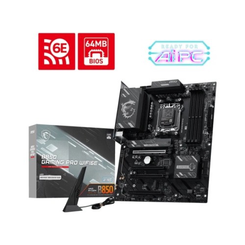 Материнська плата MSI B850 GAMING PRO WIFI6E