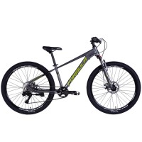 Велосипед Formula 26" ZEPHYR 3.0 DD CS рама-14" AL 2026 сірий з зеленим (OPS-FR-26-814)