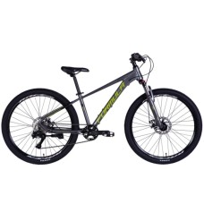 Велосипед Formula 26" ZEPHYR 3.0 DD CS рама-14" AL 2026 сірий з зеленим (OPS-FR-26-814)