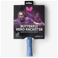 Ракетка для настільного тенісу Butterfly HERO Racket S8 Adriana Daz (6251780002) (932291)