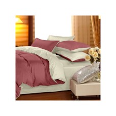 Постільна білизна MirSon Сатин Premium 0847 + 0840 Ruby King Size (2200002031271)