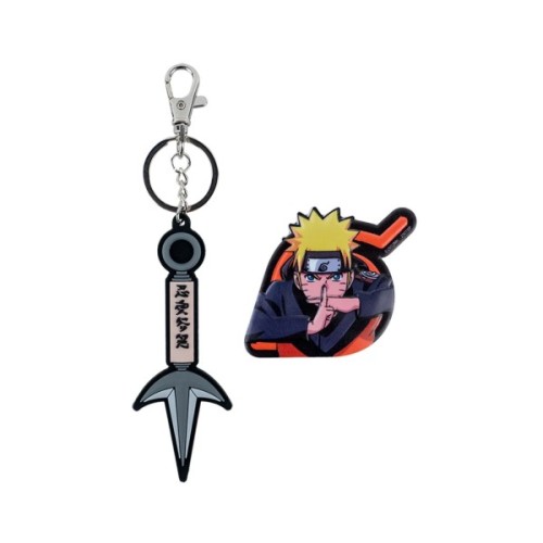 Бейдж Kite набір на липучці та підвіска Naruto (NR24-3010-2)