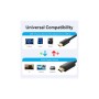 Кабель мультимедійний USB-C to HDMI M 2.0m 4K 60Hz black Vention (CRIBH)