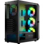 Корпус для ПК Logic concept PORTOS MESH+GLASS ARGB fans 4x120mm BLACK (AT-PORTOS-10-0000000-0002)