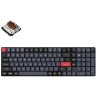 Клавіатура Keychron K17 PRO Gateron MX 2.0 Brown QMK Wireless/Bluetooth/USB-А UA Black (K17P-B3-UA)