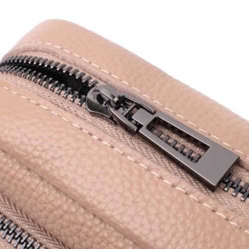 Сумка Vintage З натуральної шкіри Бежева (22637)