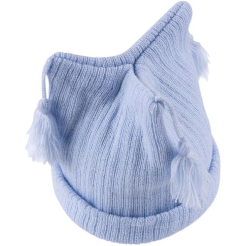 Шапка дитяча Luvena Fortuna тепла для хлопчиків з помпоном (CH2249 M.0-12)