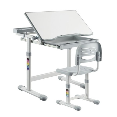 Парта зі стільцем FunDesk Bellissima grey (221918)