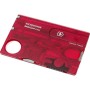 Мультитул Victorinox SwissCard Lite Transparent Red (0.7300.T)