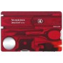 Мультитул Victorinox SwissCard Lite Transparent Red (0.7300.T)