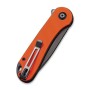 Ніж Civivi Elementum Orange G10 Black Blade (C907Y)