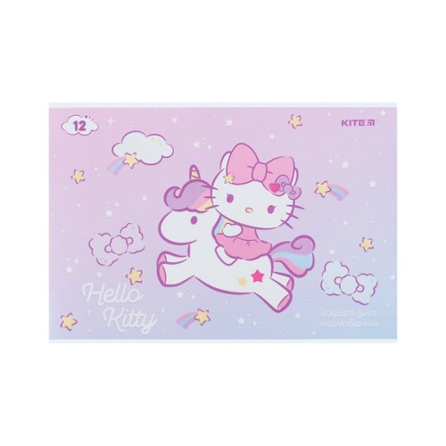 Альбом для малювання Kite Hello Kitty, 12 аркушів (HK24-241)