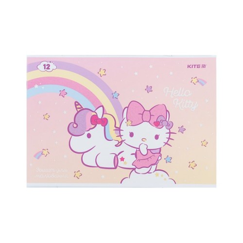 Альбом для малювання Kite Hello Kitty, 12 аркушів (HK24-241)