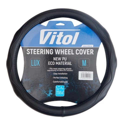 Чохол на руль VITOL M чорн (VLOD-A2690 BK M)