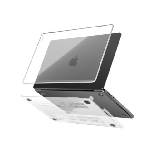 Чохол до ноутбука Armorstandart 13.6" MacBook Air M5/M4/M3/M2 Clear Crystal (ARM79439)