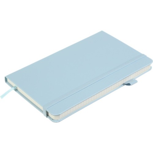 Книга записна Buromax Etalon 125x195 мм 96 листів без лінівки обкладинка зі штучної шкіри Блакитна (BM.291060-14)