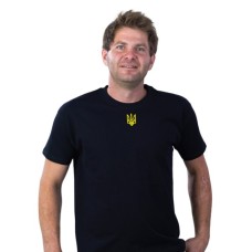 Футболка Sol's Imperial 190 Тризуб чорний L (11500309/141L)