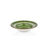 Тарілка By Bone Harmony Breeze для пасти з піднятим бортом 25 см (HA-BR-ZT-25-CK)