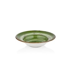 Тарілка By Bone Harmony Breeze для пасти з піднятим бортом 25 см (HA-BR-ZT-25-CK)