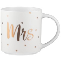 Чашка Ardesto Mrs, 280мл, порцеляна, білий (AR3499)