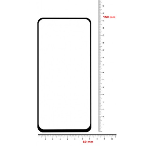 Скло захисне BeCover Realme 8 / 8 Pro Black (706684)