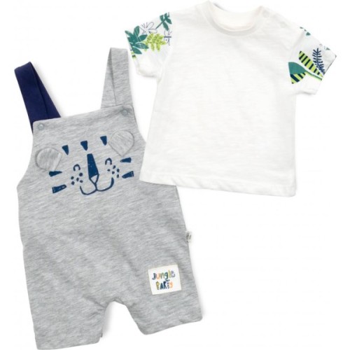 Набір дитячого одягу Tongs з тигриком (2834-68B-gray)