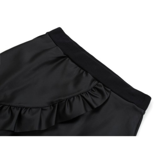 Спідниця дитяча Lovetti з оборкою (6645-152G-black)