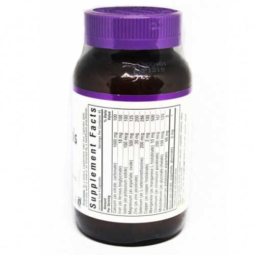Мінерали Bluebonnet Nutrition Мультімінерали + Бор з Залізом, 180 гелевих капсул (BLB-00212)