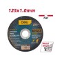 Круг відрізний Deli 125 x 1,0 мм (EDH-SZP125-E3)