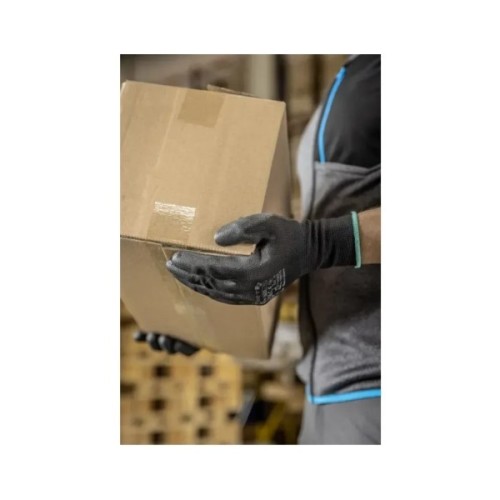 Захисні рукавиці Hoegert JAGST HT5K756-11 з поліуретановим покриттям чорні, 11 (HT5K756-11)