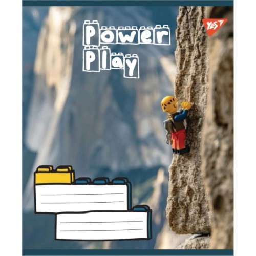 Зошит Yes Power Play А5 12 аркушів лінія (767847)