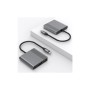 Концентратор Cablexpert USB-C 3-in-1 1xHDMI + 1xUSB 3.2 + 1xUSB-C PD 90W 10Gbps 4K60Hz (A-CM-COMBO3-05)