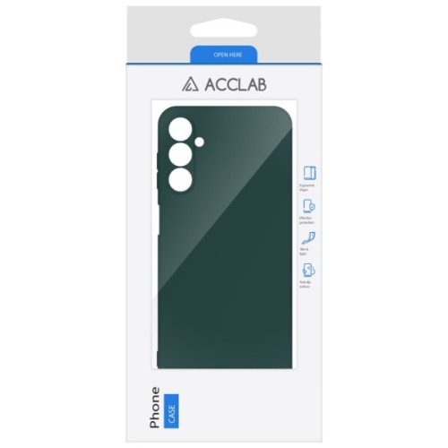 Чохол до мобільного телефона ACCLAB Silicone Case Samsung Galaxy A14 Dark Green (1283126601705)