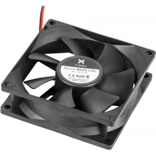 Кулер до корпусу Vinga 8025 ОЕМ