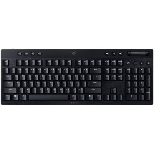 Клавіатура Razer BlackWidow V4 Low-Profile Wireless/Bluetooth/USB Orange switch UA Black (RZ03-05270800-R3M1)