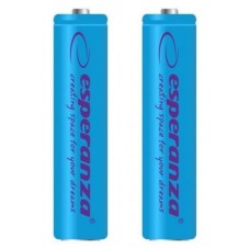 Акумулятор Esperanza AAA 1000mAh Ni-MH * 2 blue (EZA101B)