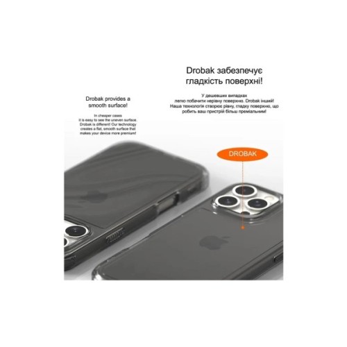 Чохол до мобільного телефона Drobak Acrylic Case with Airbag для Apple iPhone 16 Plus (949412)