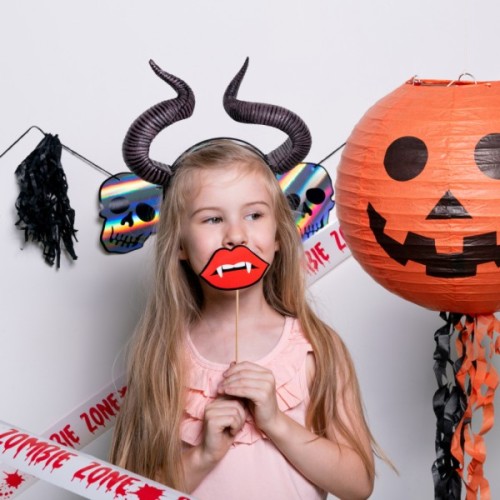 Дитячий обруч для волосся YES! Fun Хелловін Роги Малефісенти (973677)