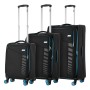 Набір валіз 2E Trek (L+M+S), чорні (2E-SPE-TREK-SET6-BK)