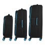 Набір валіз 2E Trek (L+M+S), чорні (2E-SPE-TREK-SET6-BK)