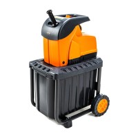 Садовий подрібнювач GTM DS2800/45, 220В, 2800Вт, до 45мм, ножі, контейнер 60л (DS2800/45)