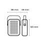 Інсектицидна лампа Eurolamp Акумуляторна 5W IP20 1200mAh (MK-5W(LIGHT)B) (4262380667051)