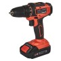 Шуруповерт Vitals Master, AU 1825 Kit SmartLine+, 18V, АКБ 1x2Ah, 25Нм, 400·1500об/хв, кейс, 1.2кг (184442)