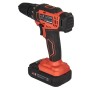 Шуруповерт Vitals Master, AU 1825 Kit SmartLine+, 18V, АКБ 1x2Ah, 25Нм, 400·1500об/хв, кейс, 1.2кг (184442)