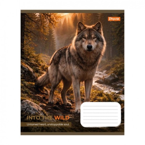 Зошит 1 вересня Into the wild А5 48 аркушів клітинка (769130)