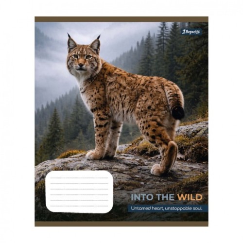 Зошит 1 вересня Into the wild А5 48 аркушів клітинка (769130)