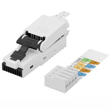 Конектор RJ45 cat.6A UTP 8P8C, tool-free, 1pcs Digitus (DN-93633)